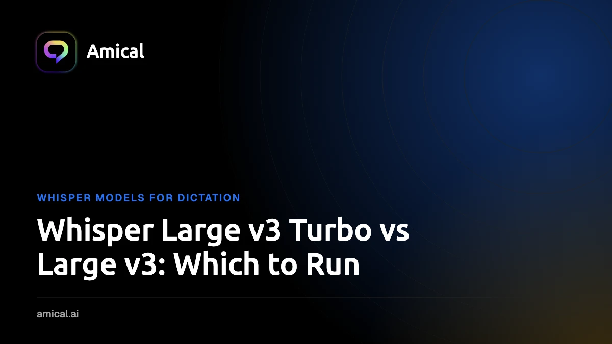 Cover image for Whisper Large v3 Turbo vs Large v3: Which to Run